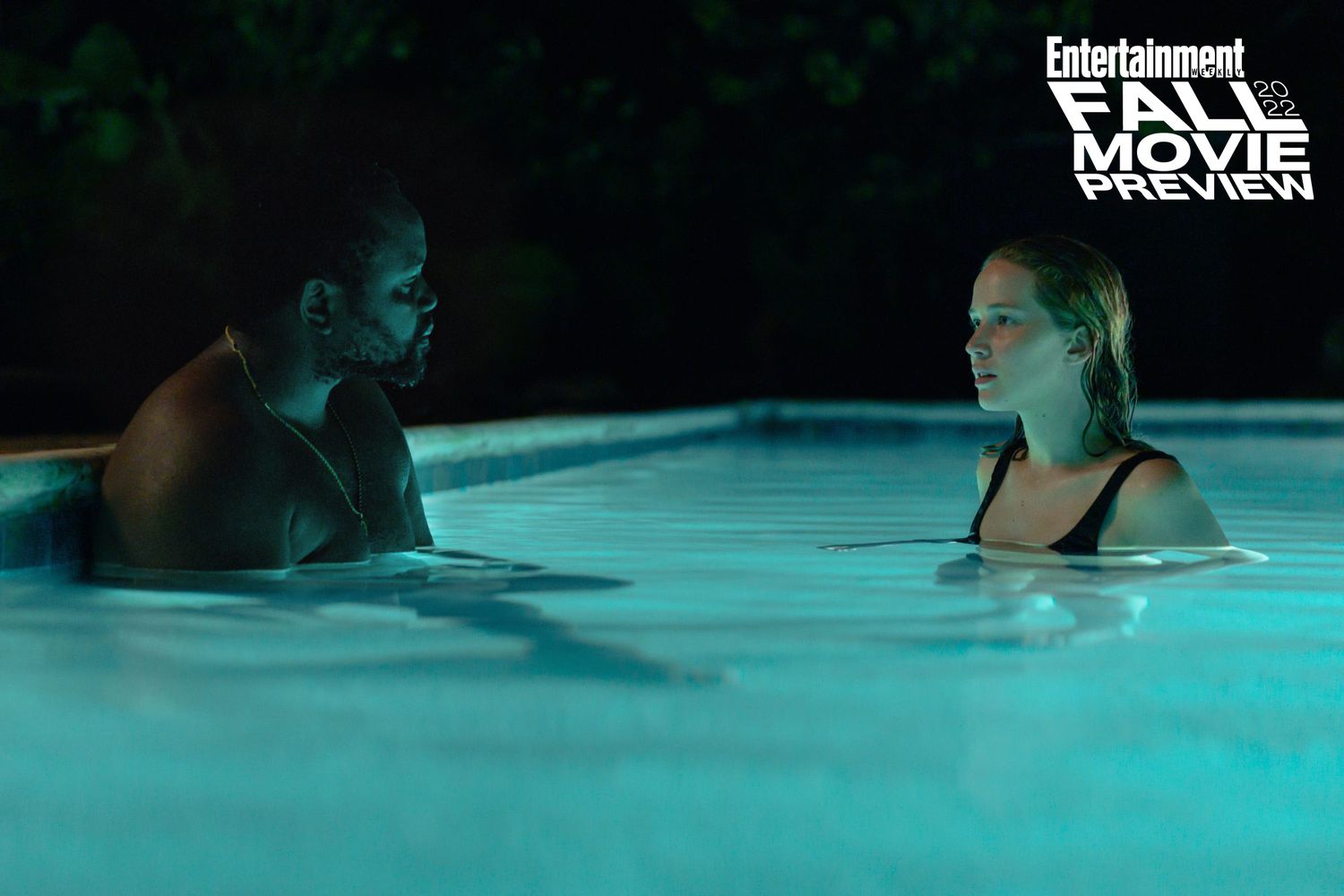 Jennifer Lawrence and Brian Tyree Henry in Causeway