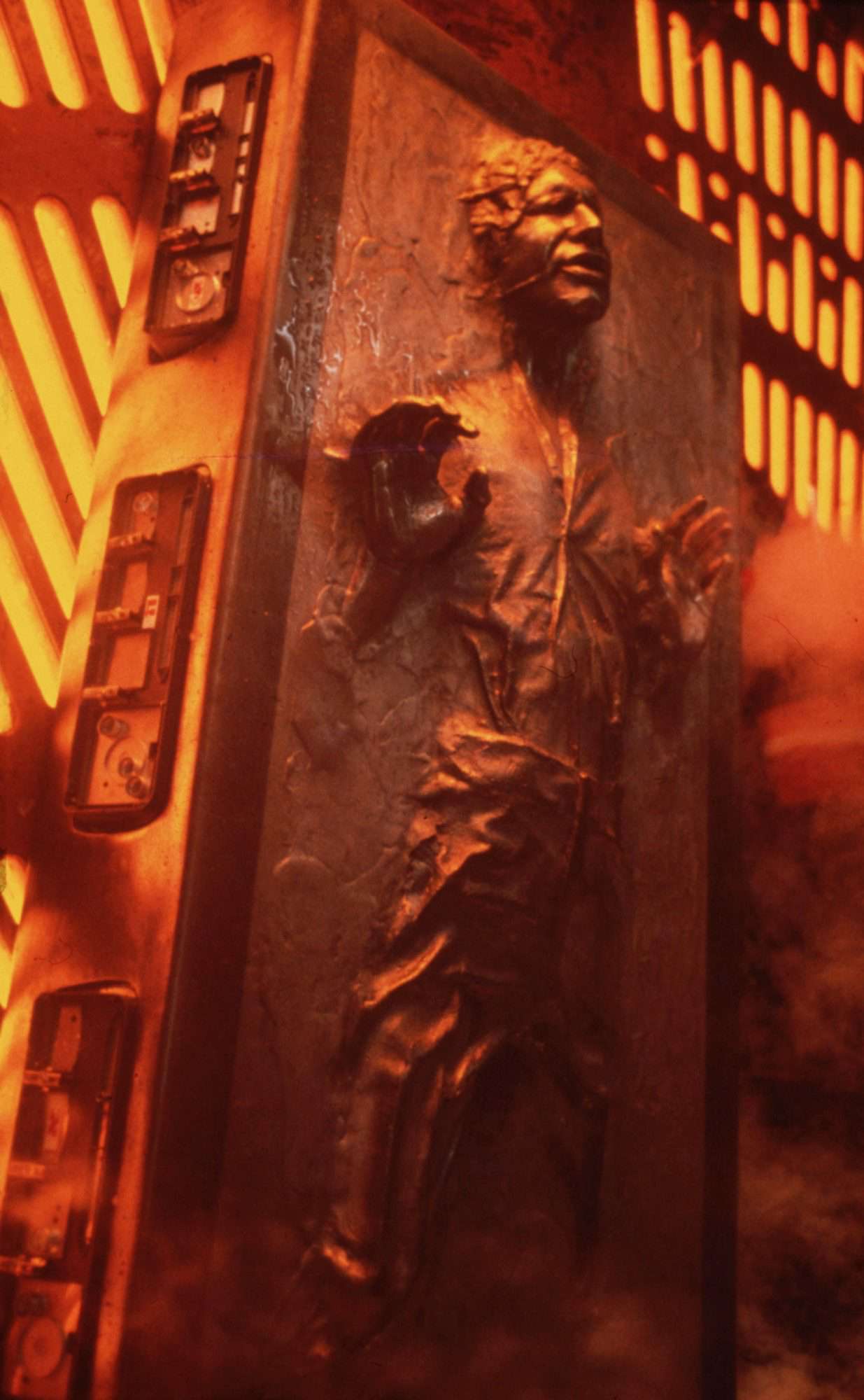 Han Solo frozen in carbonite in 'The Empire Strikes Back'