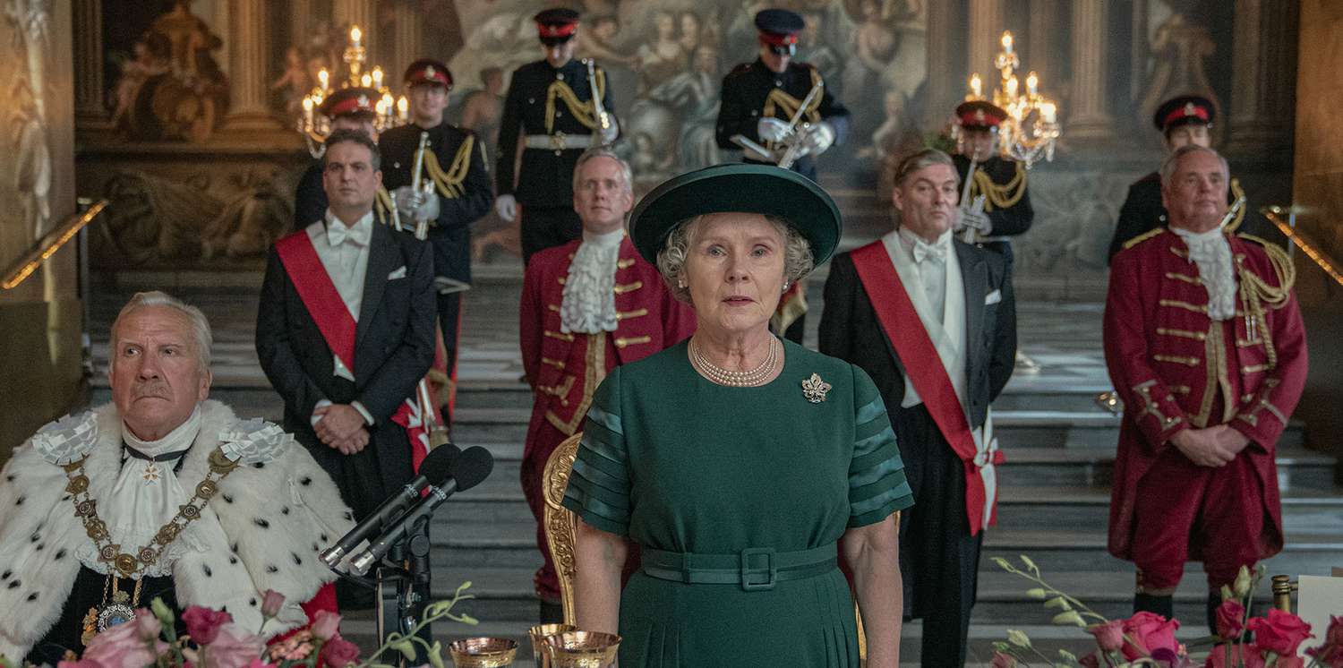 Imelda Staunton as Queen Elizabeth II on 'The Crown'