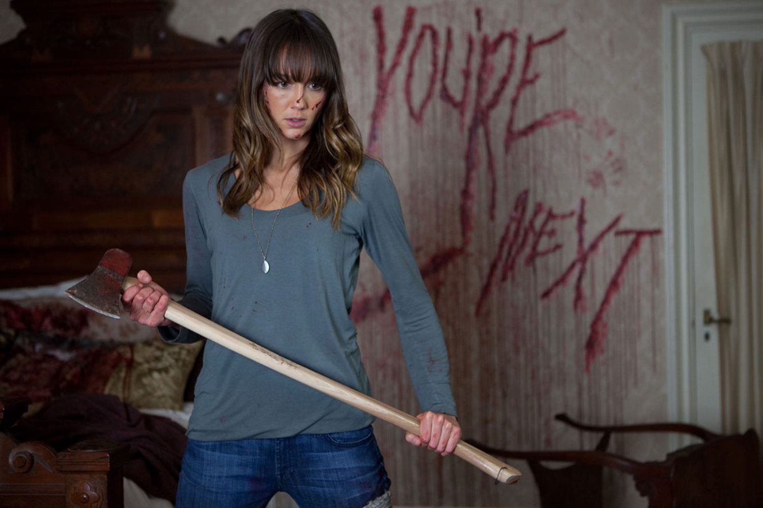 Editorial use only. No book cover usage. Mandatory Credit: Photo by Moviestore/Shutterstock (5550560g) Sharni Vinson You're Next - 2011