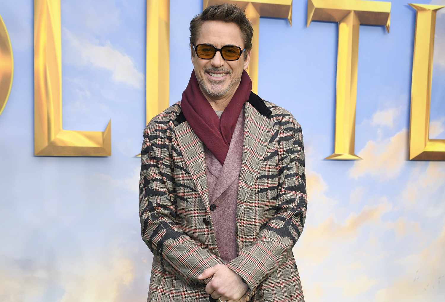 Robert Downey Jr. at the Dolittle special screening at Cineworld Leicester Square in London, England on Jan. 25, 2020