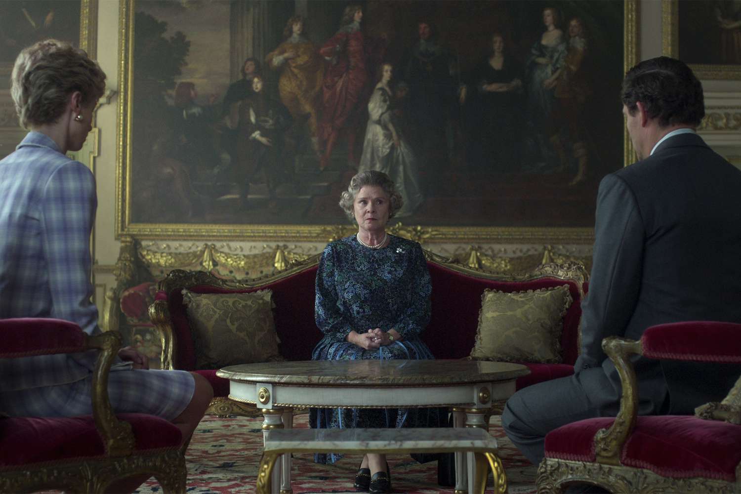 Imelda Staunton as Queen Elizabeth II in Season 5 of The Crown