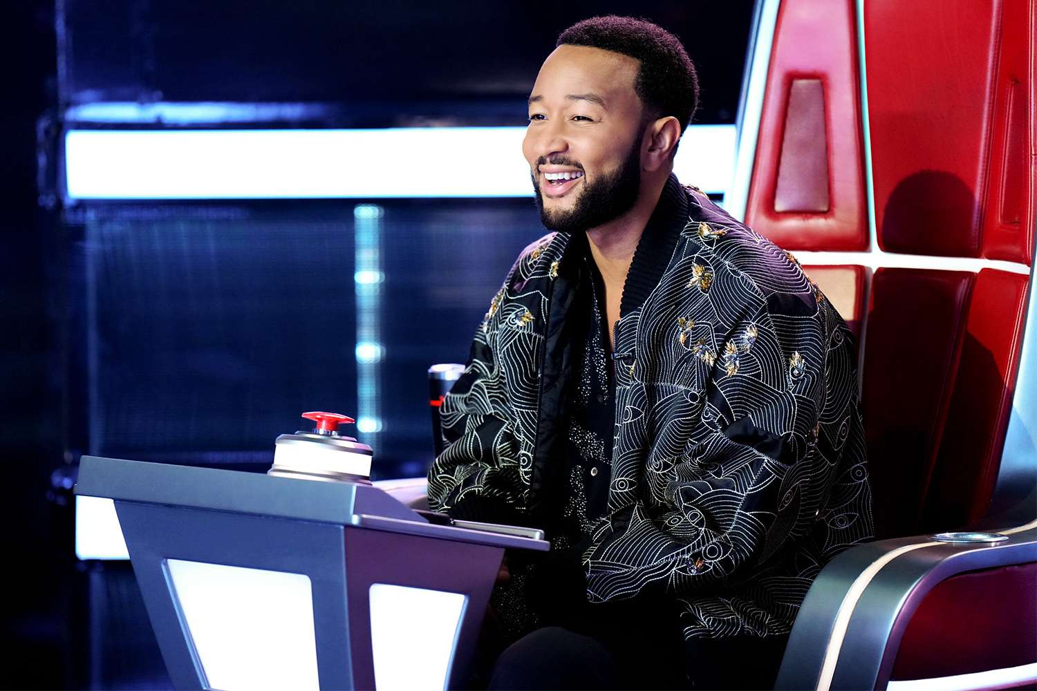 THE VOICE -- "Knockout Rounds" Episode 2214 -- Pictured: John Legend -- (Photo by: Tyler Golden/NBC)