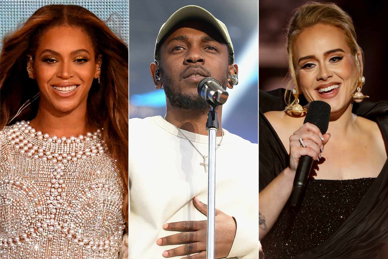 Beyonce, Kendrick Lamar, ADELE