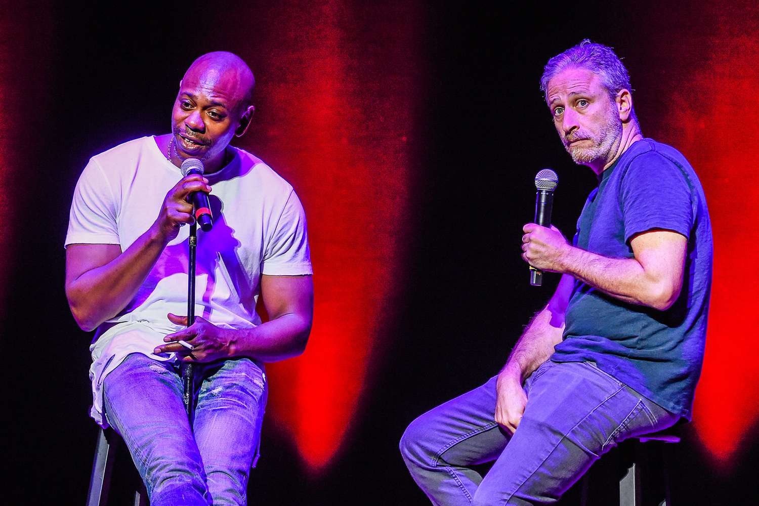 Comedians Dave Chappelle and Jon Stewart Kick Off a Limited Three-City Run at the Boch Center Wang Theatre