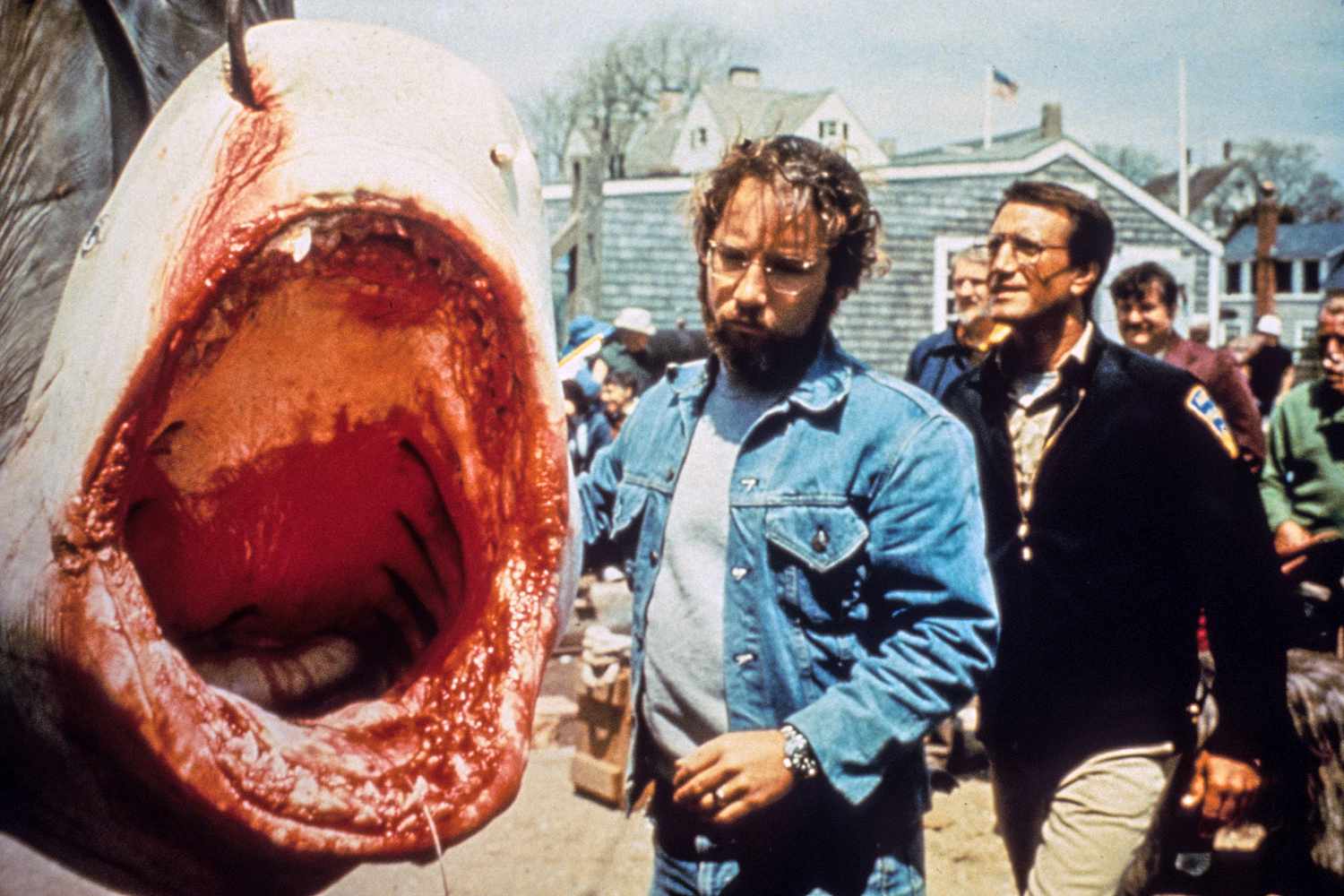 JAWS, Richard Dreyfuss, Roy Scheider, 1975