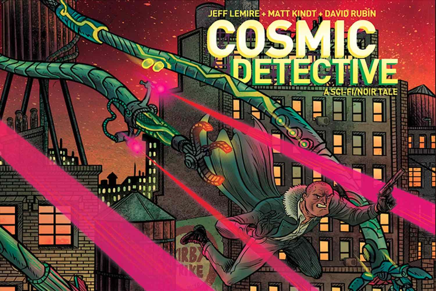 COSMIC DETECTIVE a graphic novel by Lemire, Kindt, Rubin
