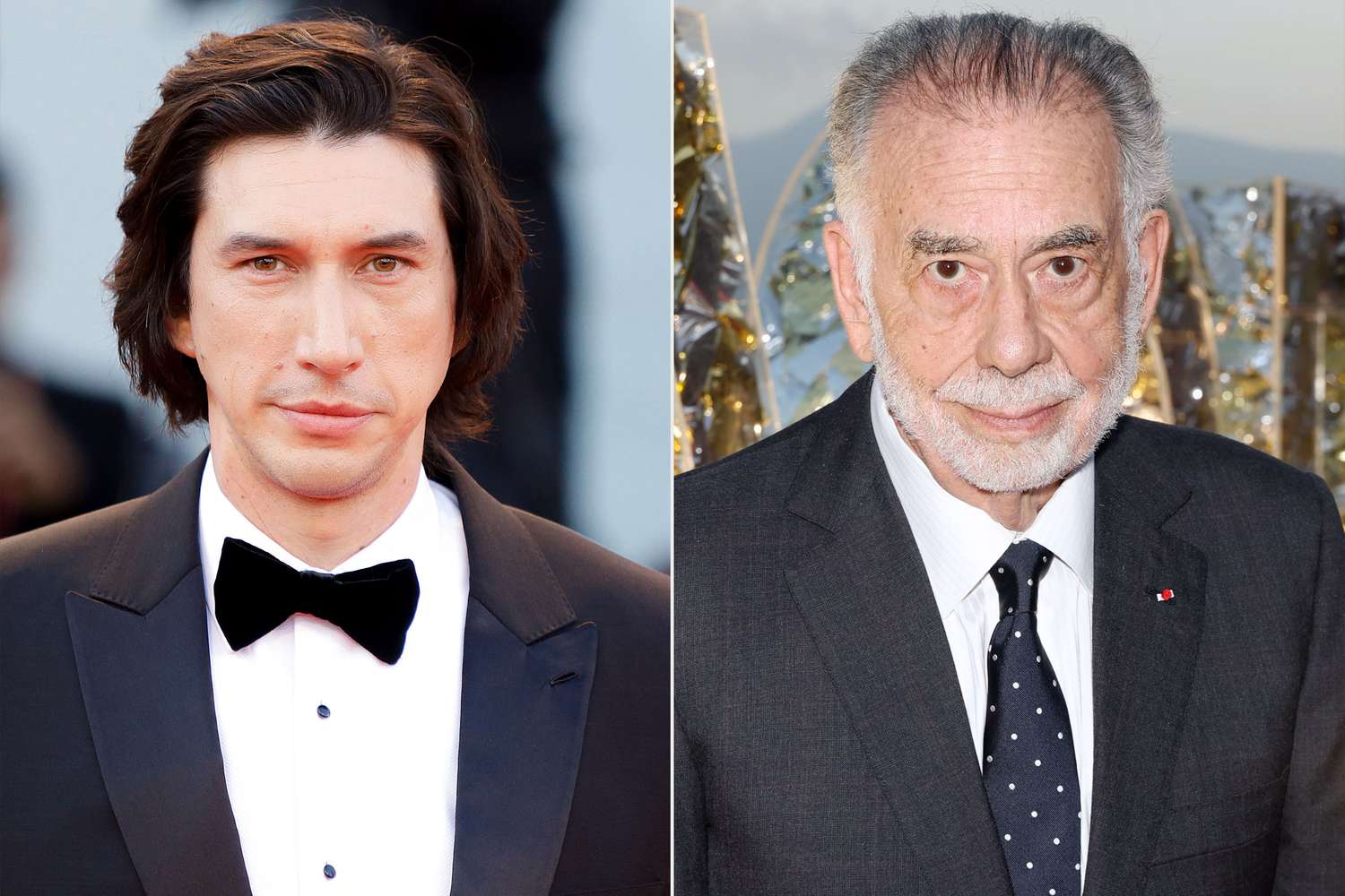 Adam Driver and Francis Ford Coppola