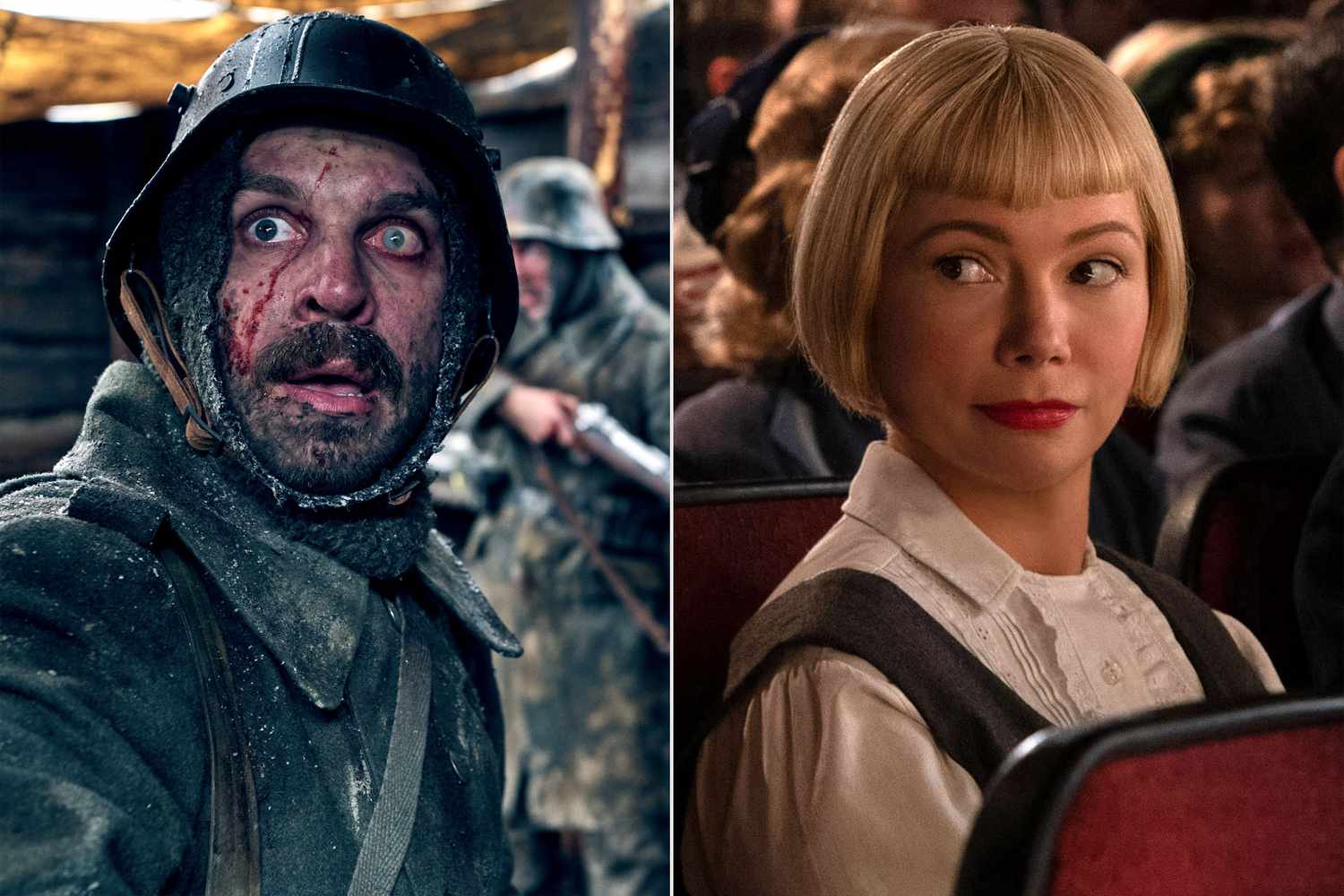 All Quiet on the Western Front; Michelle Williams in The Fabelmans