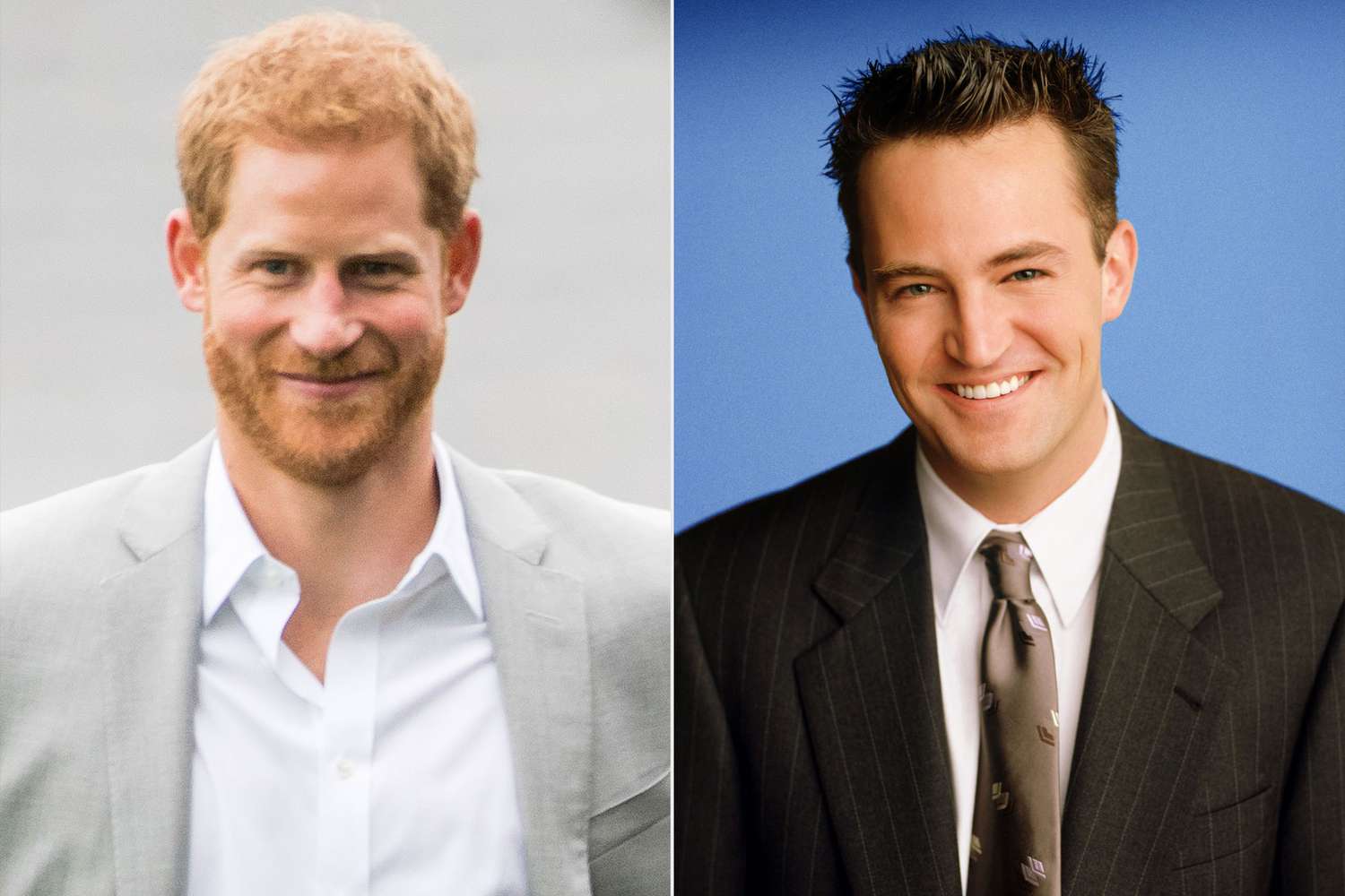 Prince Harry, Duke of Sussex; 'Friends' star Matthew Perry