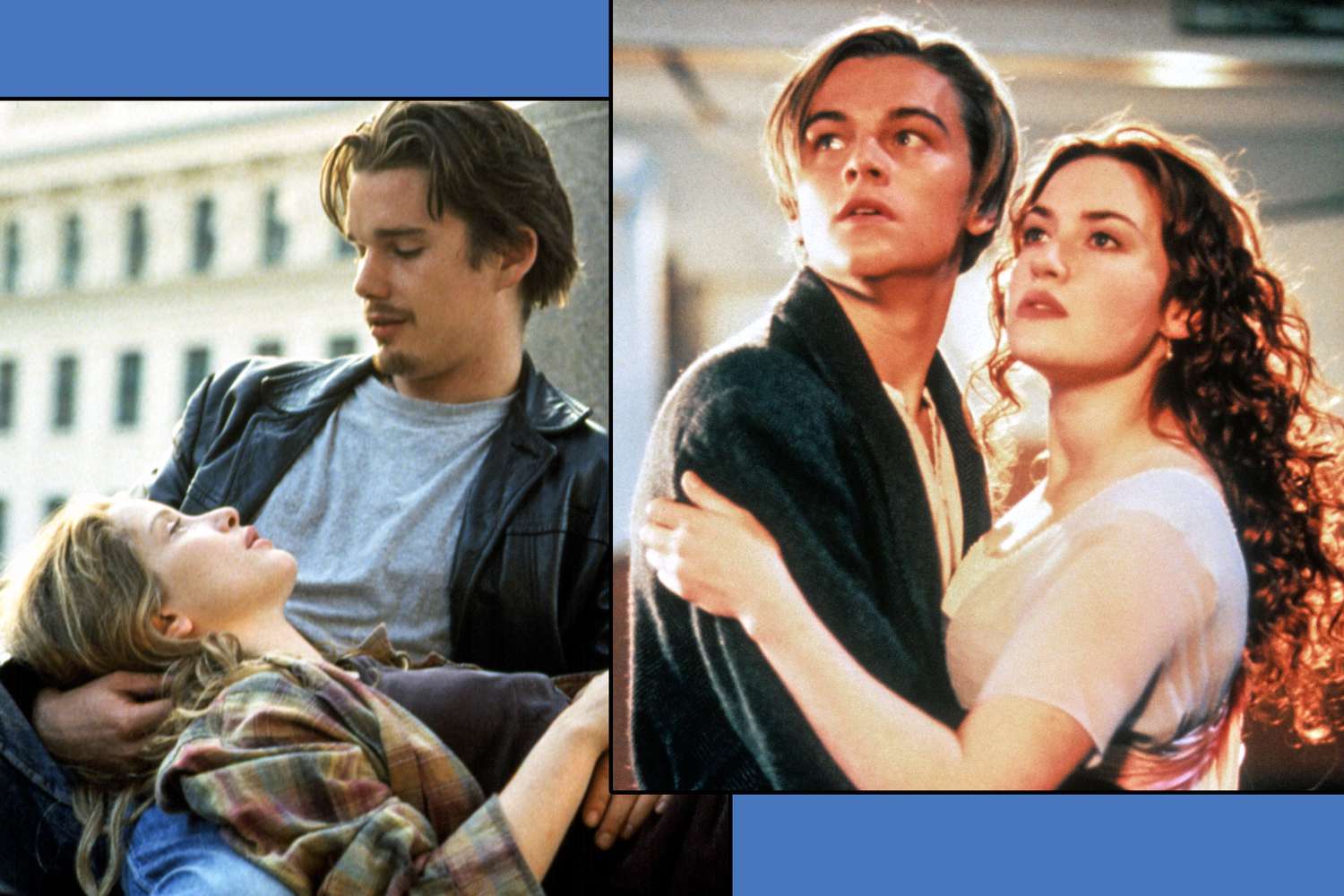 Best 90s Romantic Movies - Before Sunrise and Titanic