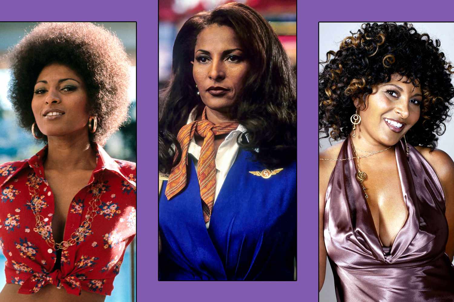 Pam Grier Role Call Pam Grier as Coffy, Jackie Brown, and on The L Word