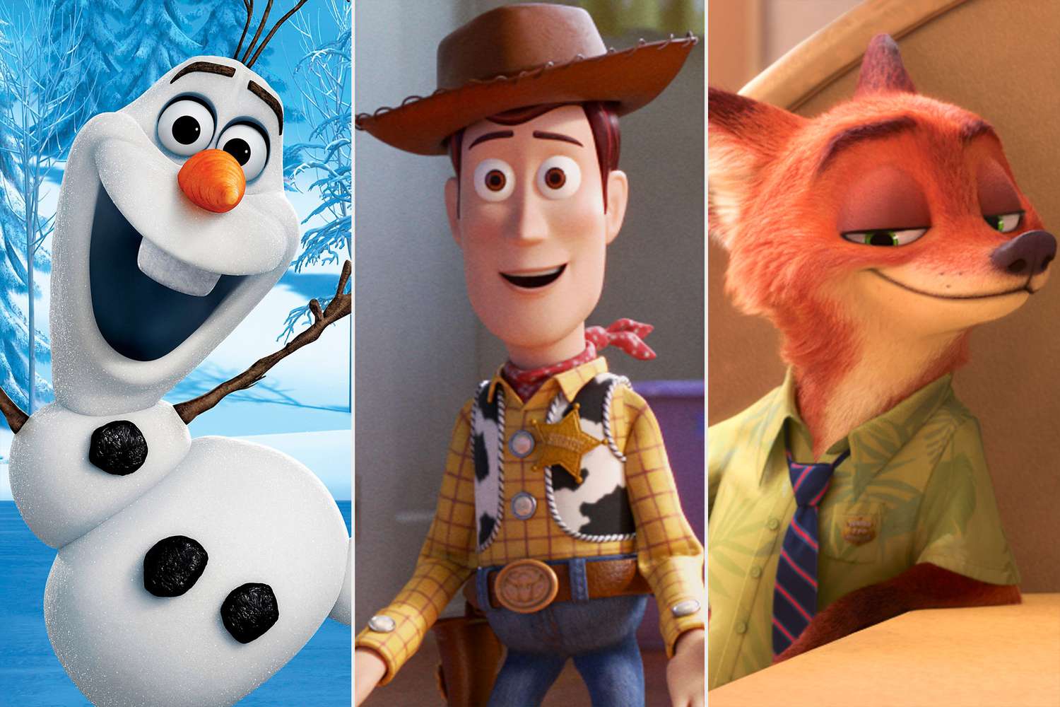 'Frozen,' 'Toy Story,' and 'Zootopia'