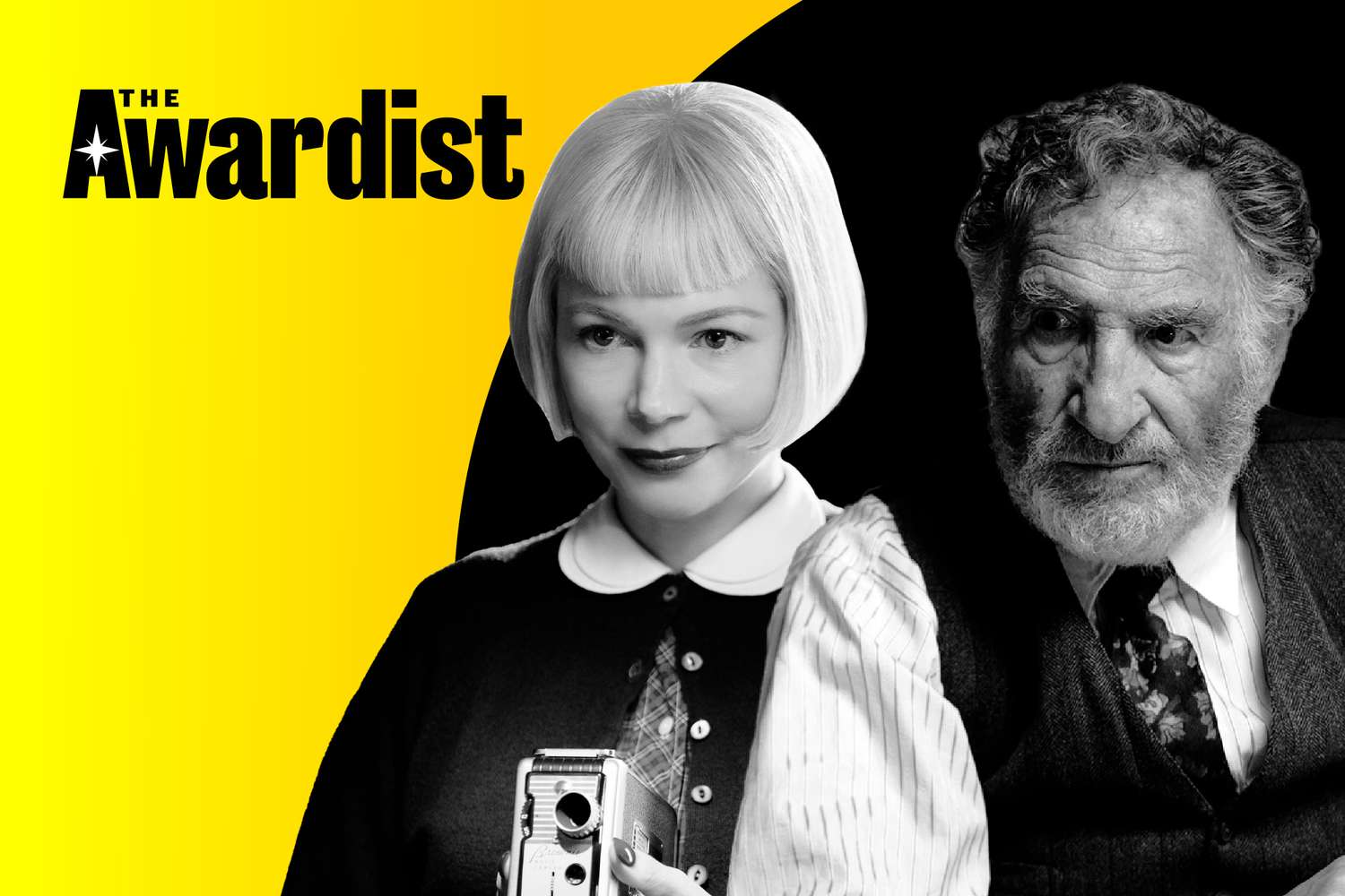 Judd Hirsch and Michelle Williams in 'The Fabelmans'