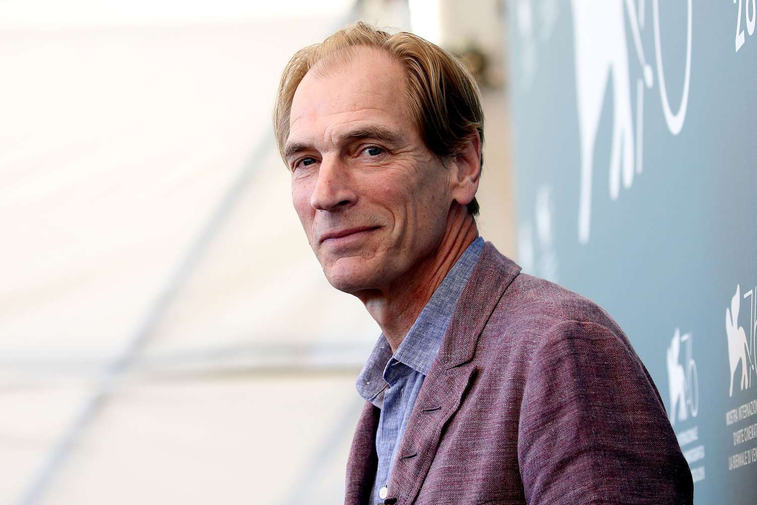 Julian Sands attends 'The Painted Bird' photocall at the 76th Venice Film Festival on September 3, 2019, in Venice, Italy