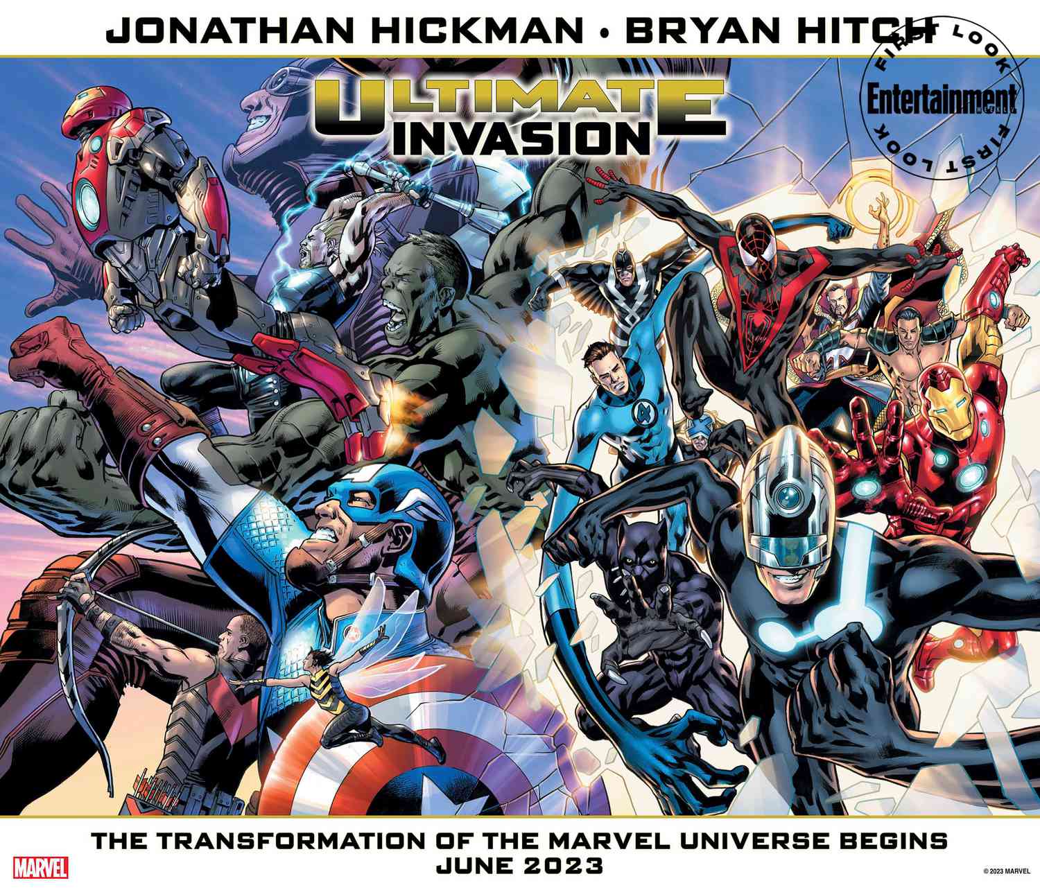 Jonathan Hickman and Bryan Hitch team up for new Ultimate Marvel comic |  