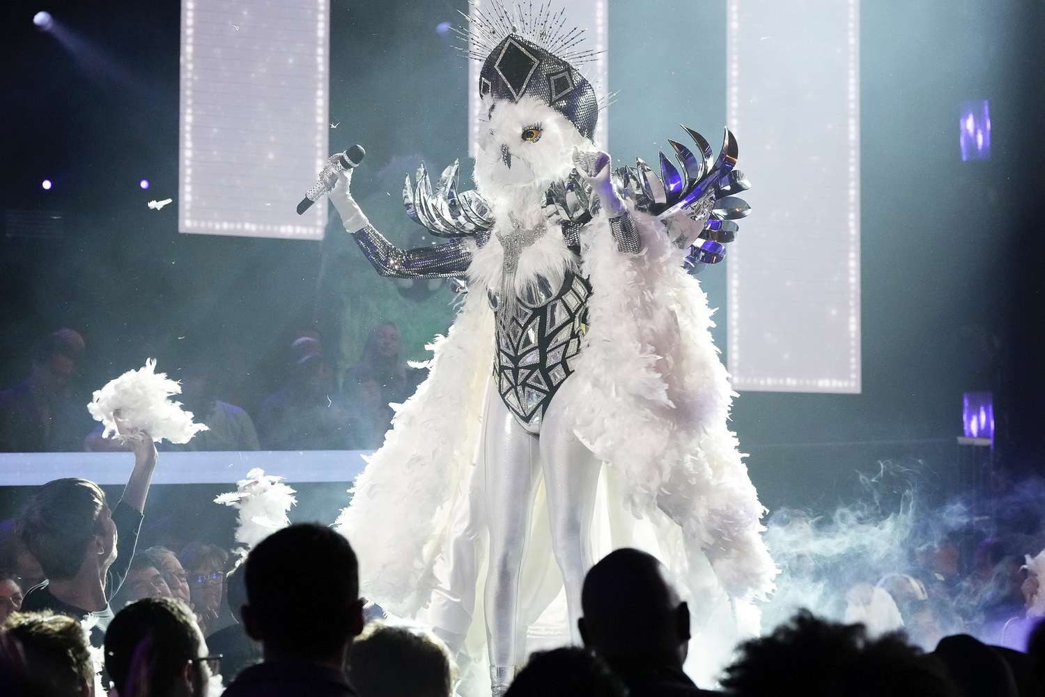 THE MASKED SINGER: Night Owl in the “ABBA Night” episode of THE MASKED SINGER airing Wednesday, Feb. 22