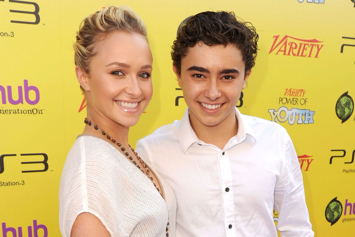 Actress Hayden Panettiere (L) and Jansen Panettiere arrive at Variety's 5th annual Power Of Youth event presented by The Hub at Paramount Studios on October 22, 2011 in Hollywood, California.