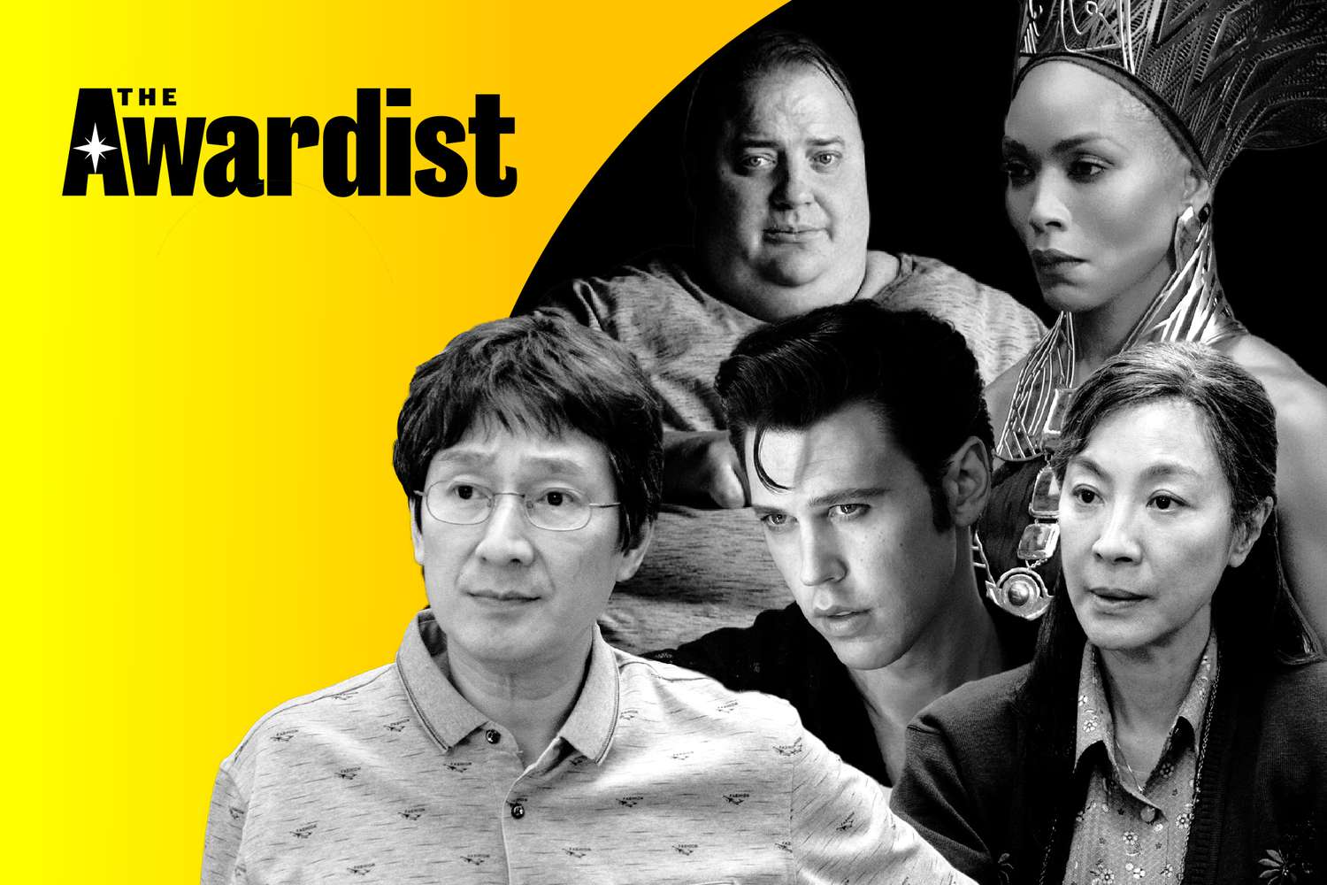 Michelle Yeoh and Ke Huy Quan; Austin Butler; Brendan Fraser; Angela Bassett