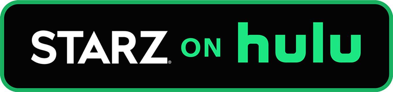 Starz and Hulu logos