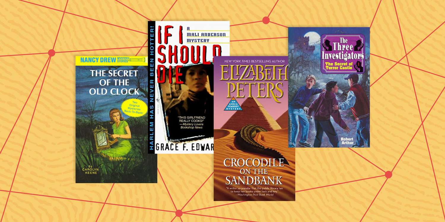 Nancy Drew Mystery Stories : The Secret of The Old Clock and The Hidden Staircase ; If I Should Die by Grace F. Edwards ; Crocodile on the Sandbank by Elizabeth Peters ; Alfred Hitchcock and The Three Investigators The Secret of Terror Castle by Robert Arthur