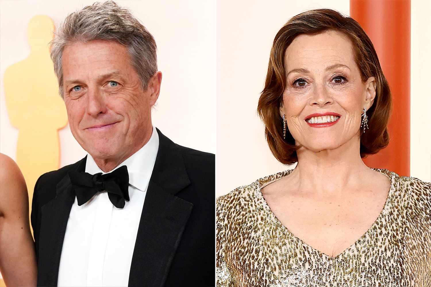 Hugh Grant arrive at the Oscars, at the Dolby Theatre in Los Angeles 95th Academy Awards - Arrivals, Los Angeles, United States - 12 Mar 2023, Sigourney Weaver attends the 95th Annual Academy Awards on March 12, 2023 in Hollywood, California.