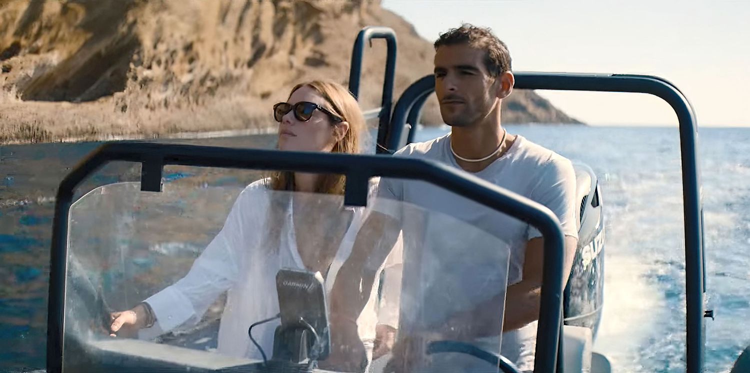 Camille Rowe and Sofiane Zermani in 'No Limit'