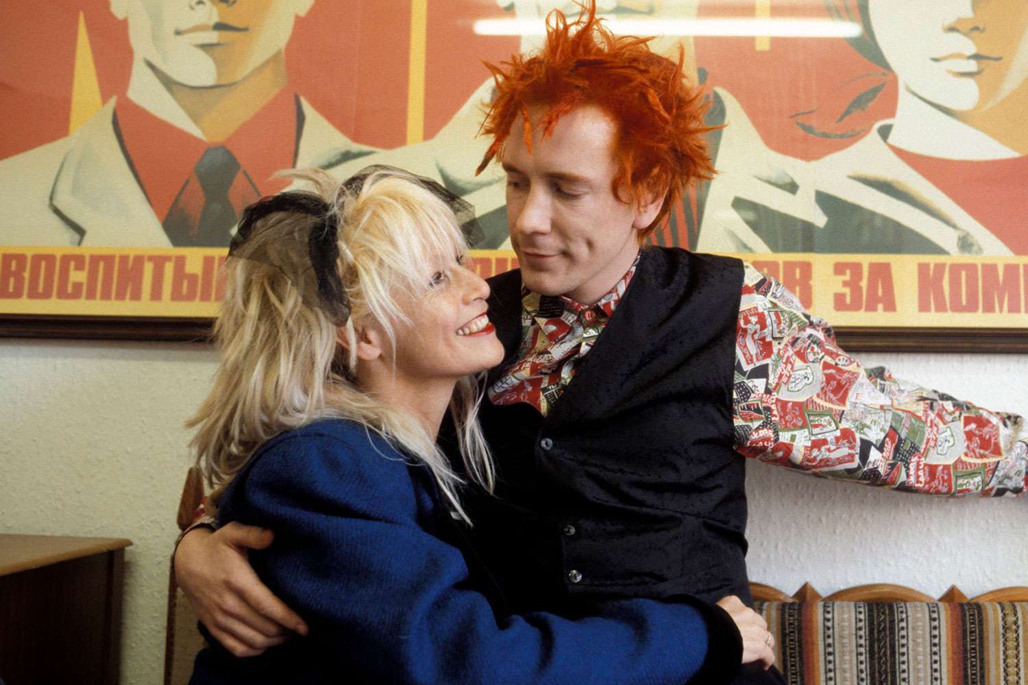 Nora Foster and John Lydon