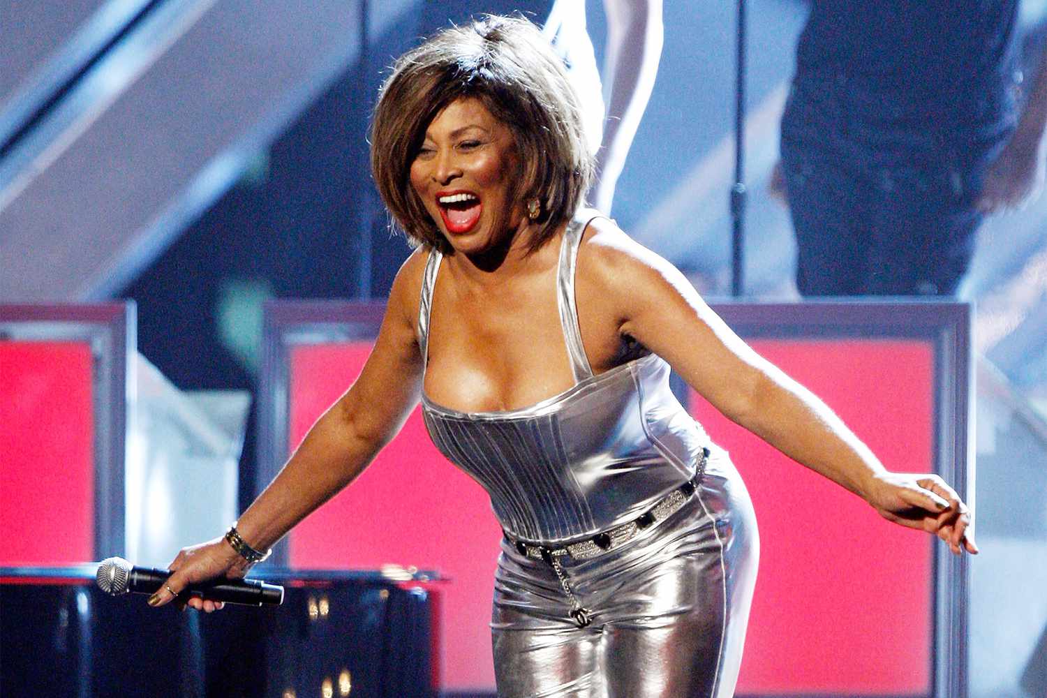LOS ANGELES, CA - FEBRUARY 10: Singer Tina Turner performs onstage during the 50th annual Grammy awards held at the Staples Center on February 10, 2008 in Los Angeles, California. (Photo by Kevin Winter/Getty Images)