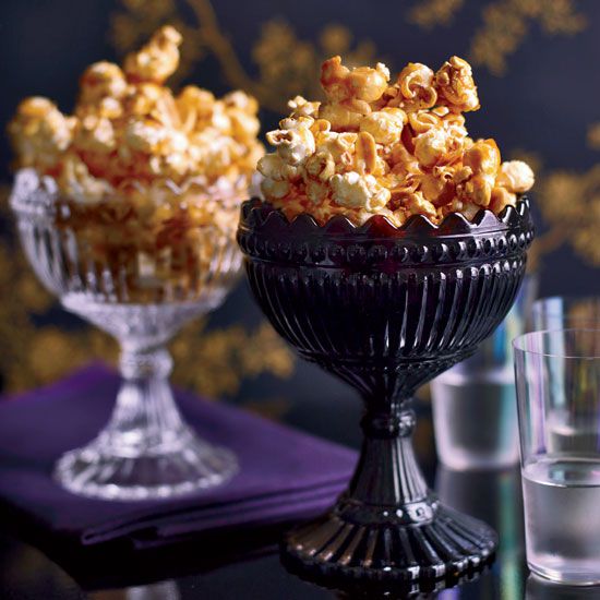 Tequila-Spiked Caramel Corn