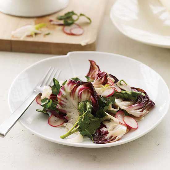 Warm Fennel&#150;and&#150;Bitter Greens Salad