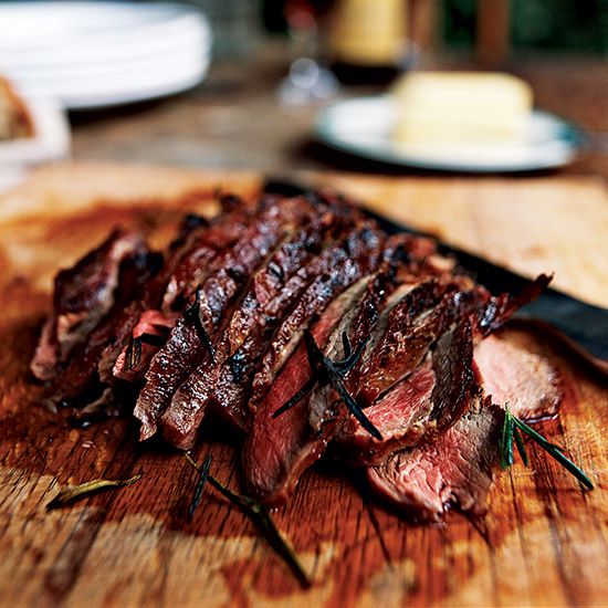 Grilled Leg Of Lamb With Garlic And Rosemary Recipe Cal Peternell Food Wine