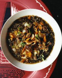 Hunter's Stew with Braised Beef and Wild Rice