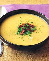 Potato and Cheddar-Cheese Soup 