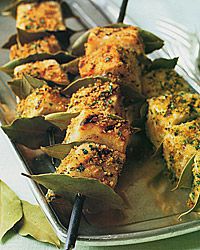 Grilled Swordfish Kabobs 