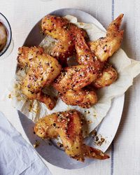 Hot-and-Sticky Lemon-Pepper Chicken Wings Recipe