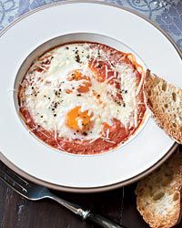 Marisa May Ends the Day with Baked Eggs
