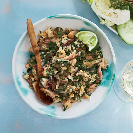 Thai Catfish Salad (Laap Pla Duk)