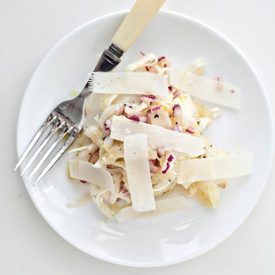 Fennel and Red-Onion Salad with Parmesan