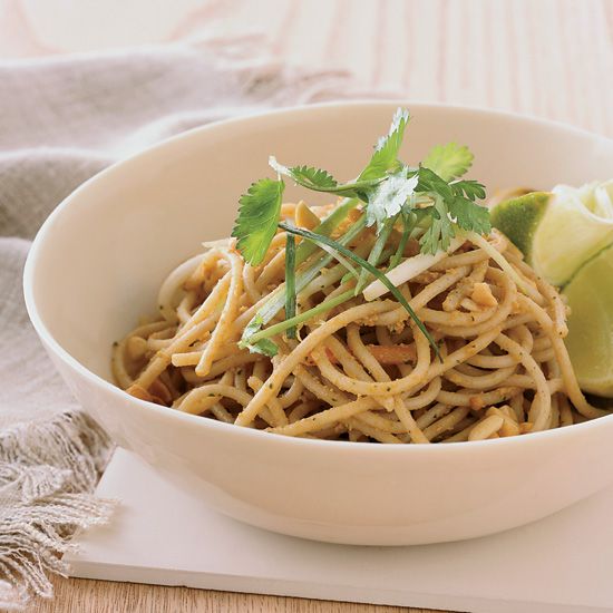 Red Curry Peanut Noodles