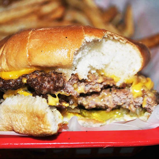 Crazy Over-the-Top Burger Topping: Triple Cheeseburger