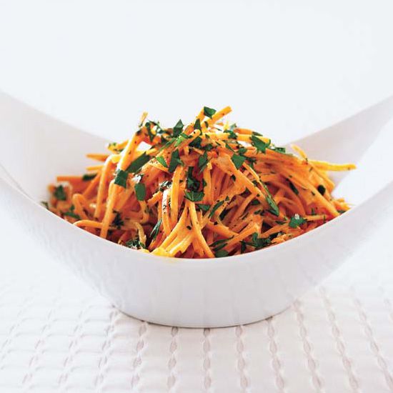 Marinated Carrot Salad with Ginger and Sesame Oil