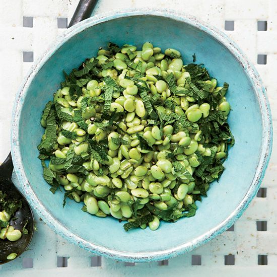 Butter Bean Salad with Lime and Mint
