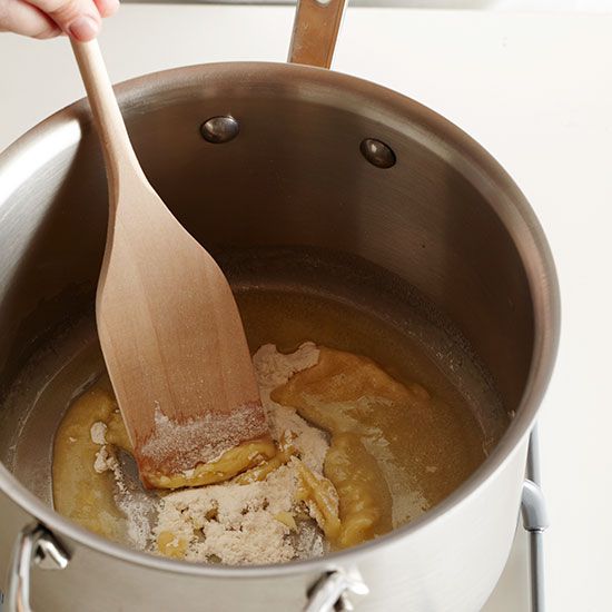 How to Make Macaroni and Cheese: Begin making a roux