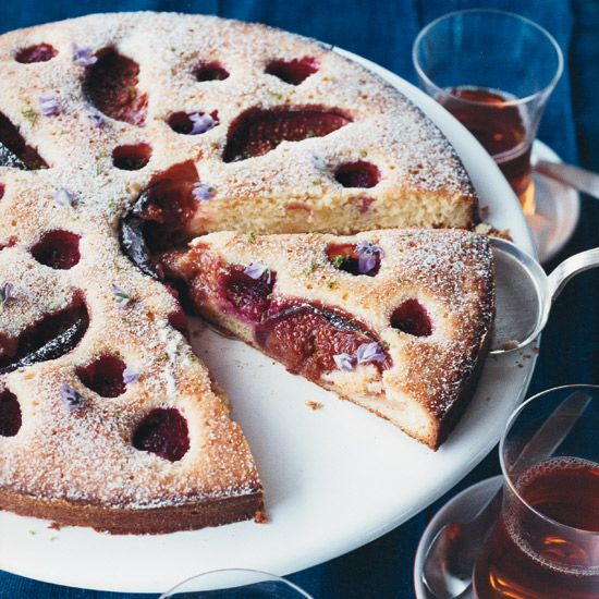 Raspberry-and-Fig Cake