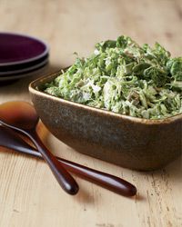 Lemony Brussels Sprout Slaw