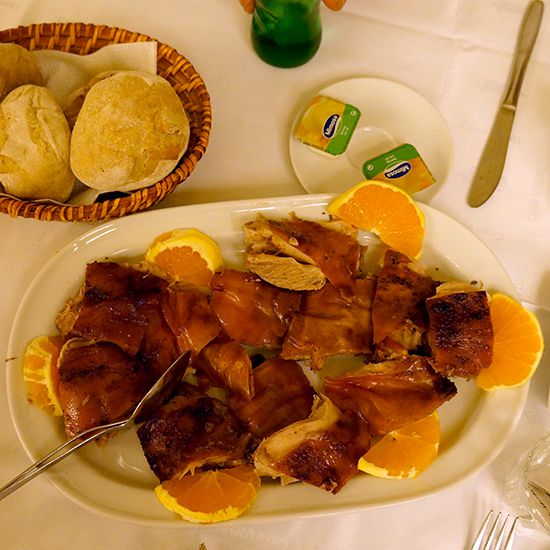 Portugal Dream Trip: Roast Suckling Pig at Restaurante Casa Vidal, Agueda