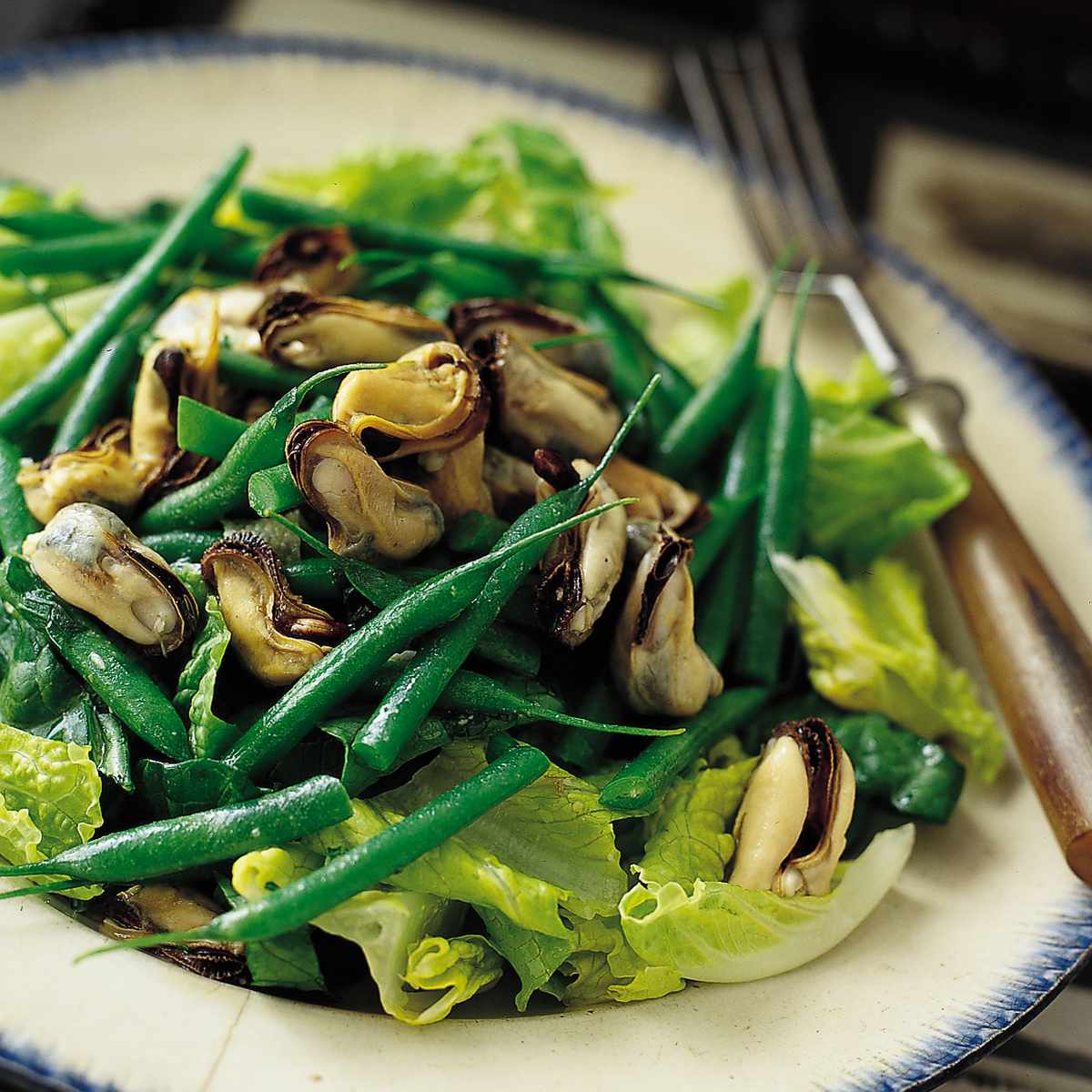 Mussel and Sea Bean Salad 