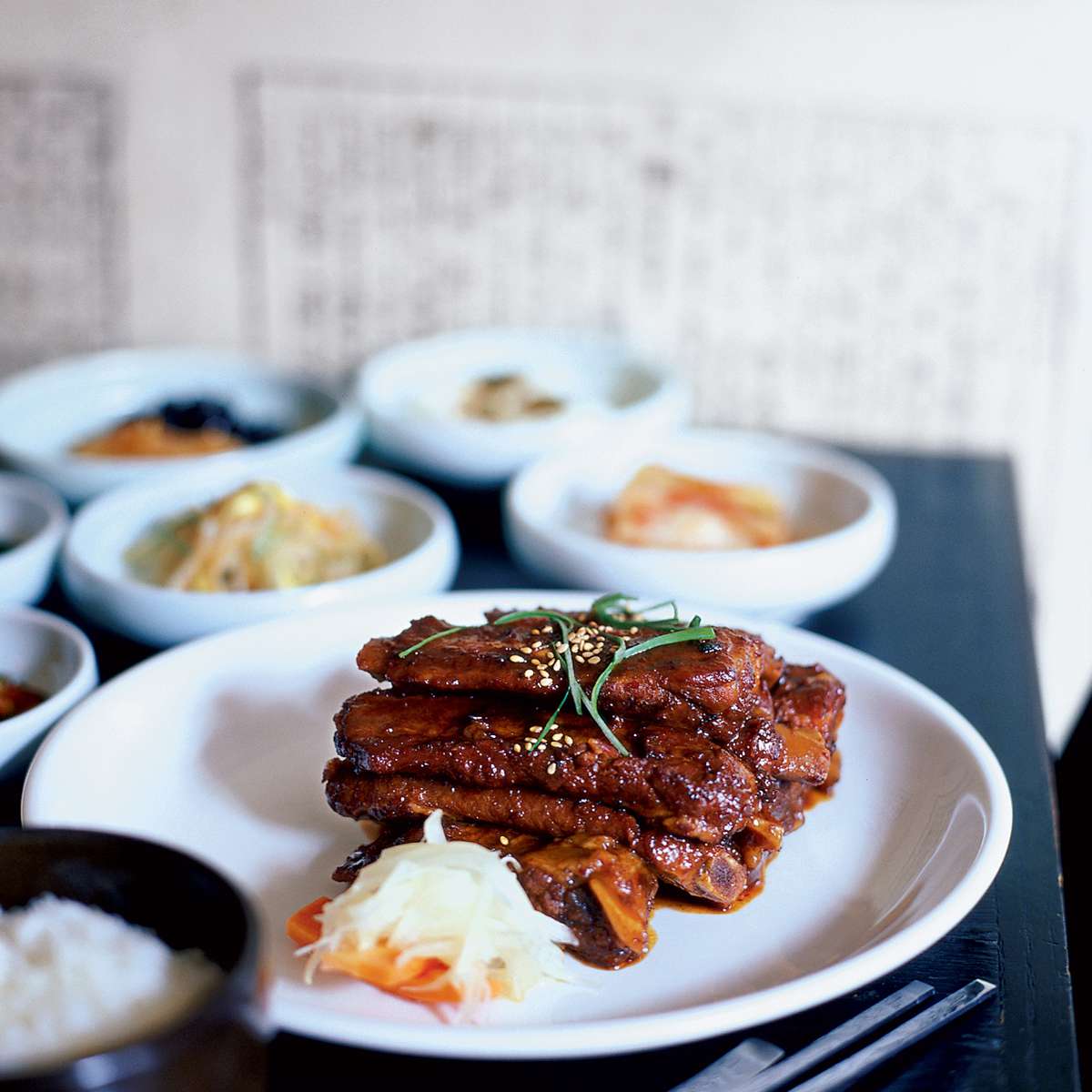 Spicy Korean Glazed Pork Ribs