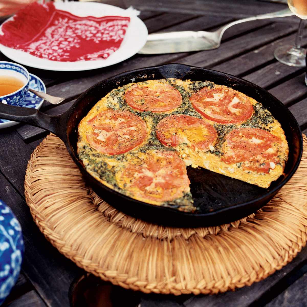 Herb and Onion Frittata 